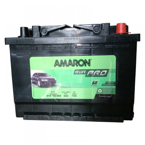 Ắc quy Amaron DIN 74 - Đại lý Acquydelkor.vn