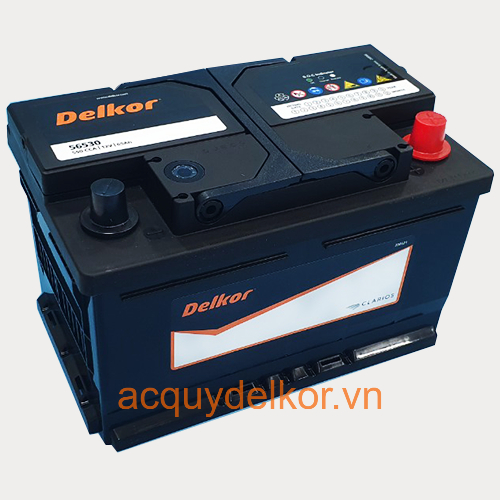 Ắc quy Delkor DIN 56530 (12V-65Ah)