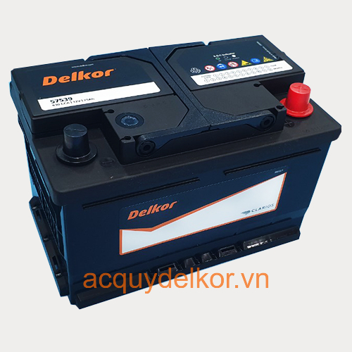 Ắc quy Delkor DIN 57539 (12V-75Ah)